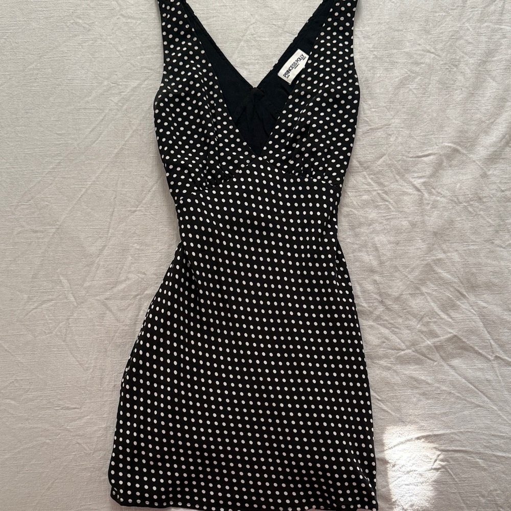 Princess Polly Black and White Mini Dress